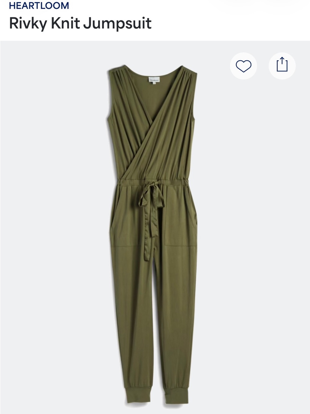 Heartloom Rivky Knit Jumpsuit